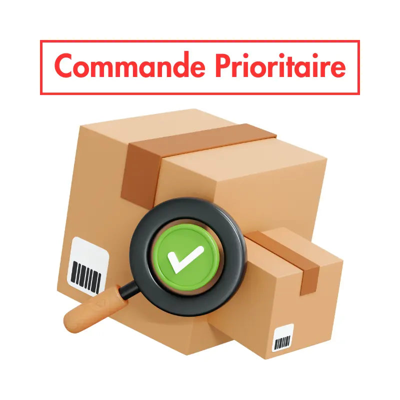 Lightning-fast shipping: your package prepared and shipped with priority