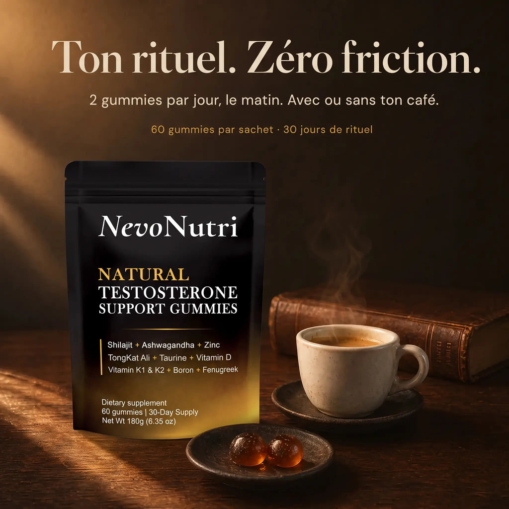 Gummies Support Testostérone 9 en 1